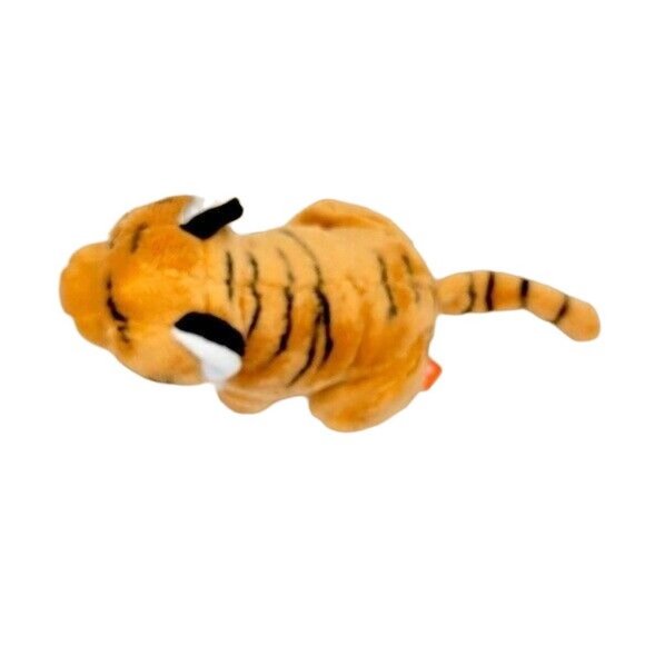 Wild Republic Realistic Tiger Cub Plush Orange Black 7" Sitting 2019 Roars SOUND - Picture 7 of 10